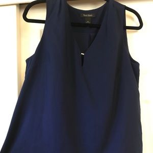 Soft navy blue blouse
